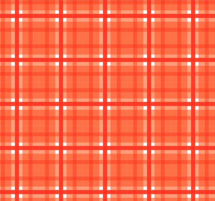 Küchenfenster Rollo rotes gingham-muster - TenStickers