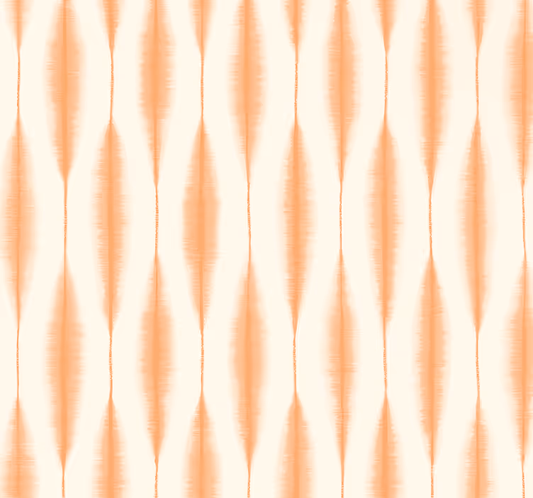 Rollo Fenster Wohnzimmer ikat kasuri orange - TenStickers