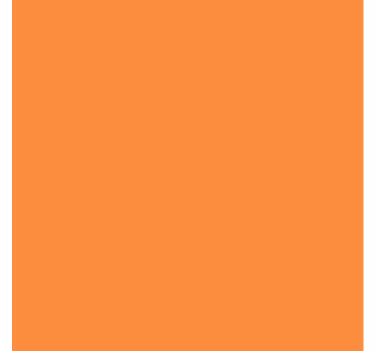 Küchenfenster Rollo orange einfarbig - TenStickers