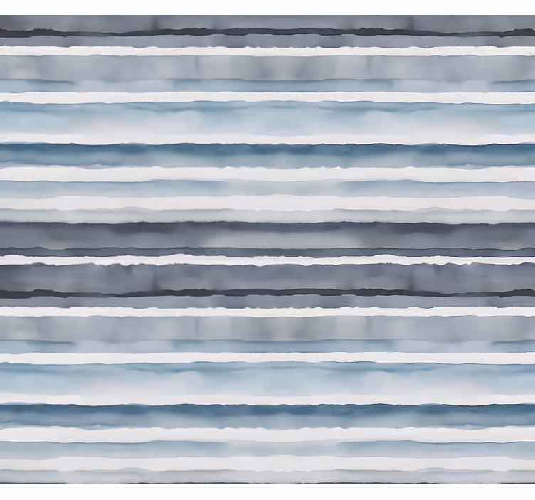 Rollo Fenster Badezimmer aquarell horizont muster - TenStickers