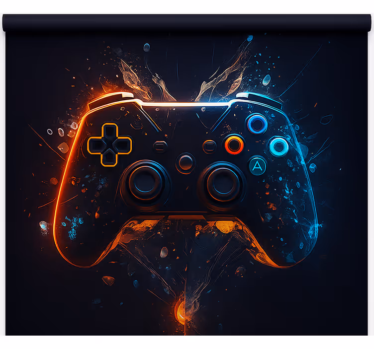 Rollo Fenster Gamer feuer- und eis-controller - TenStickers
