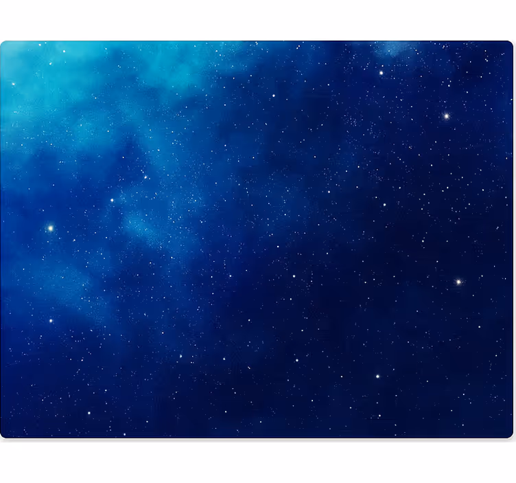 Rollo Fenster Jugendzimmer blauer galaxienstern - TenStickers