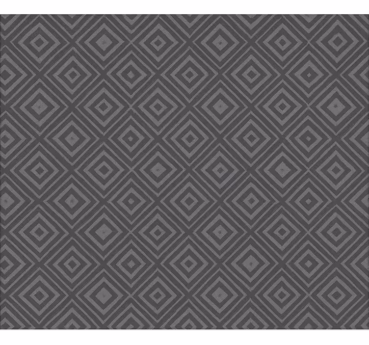 Rollo Fenster Jugendzimmer graue raute geometrisch - TenStickers
