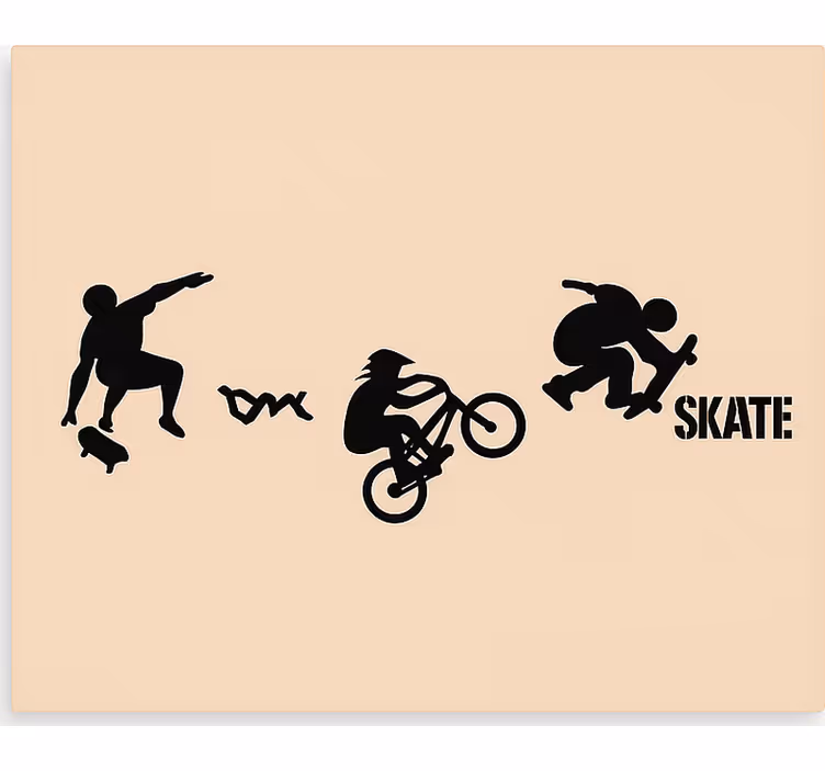 Rollo Fenster Jugendzimmer skate-bmx-sport - TenStickers