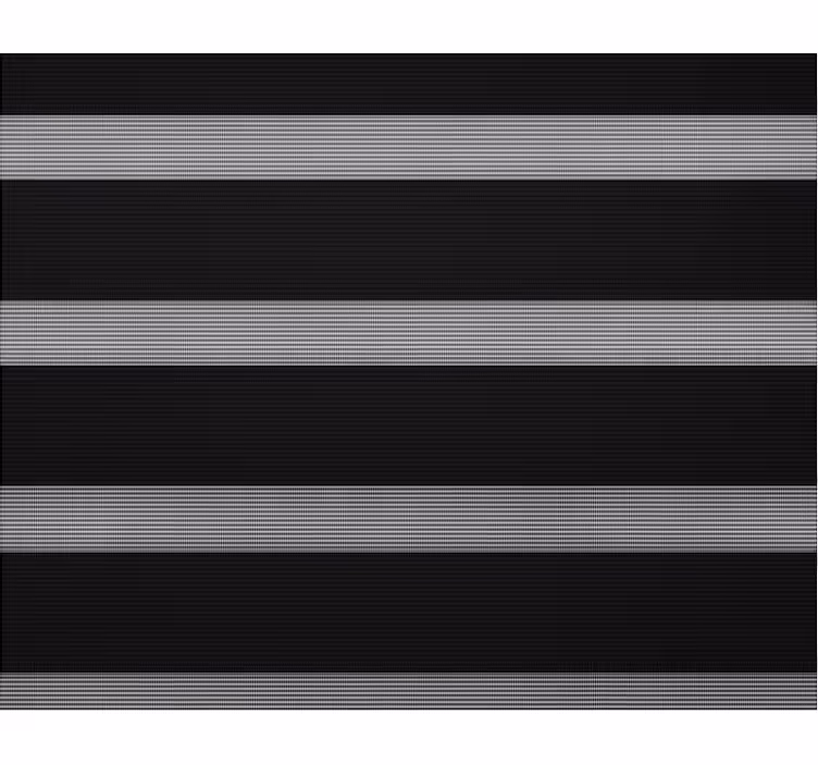 Rollo fenster home office schwarz blickdicht mit streifen - TenStickers