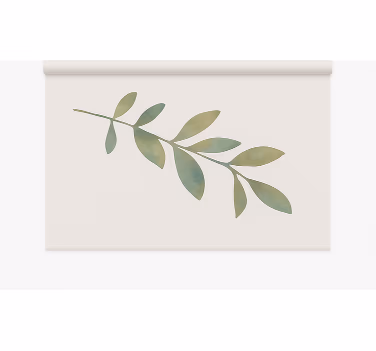 Rollo fenster home office große blätter - TenStickers
