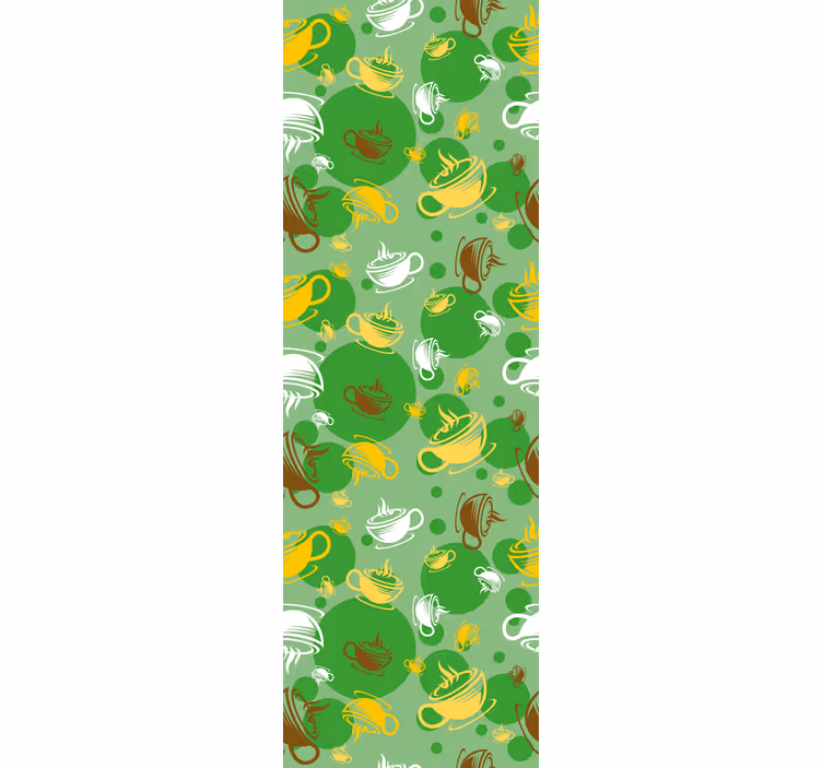 Küchenfenster rollo kaffeetassen kollektion - TenStickers
