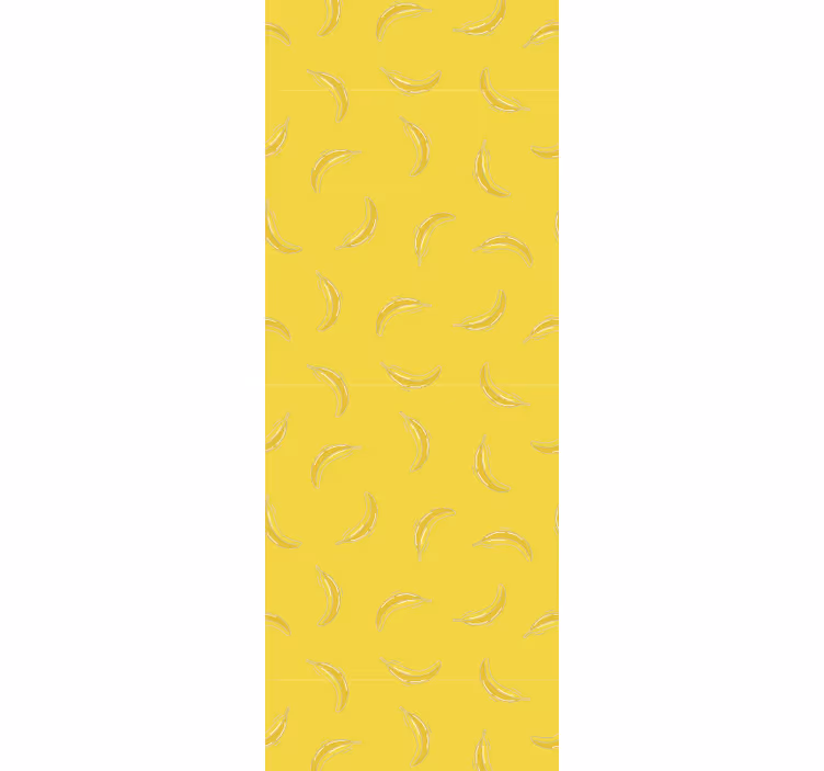 Küchenfenster rollo mit bananenmotiv design - TenStickers