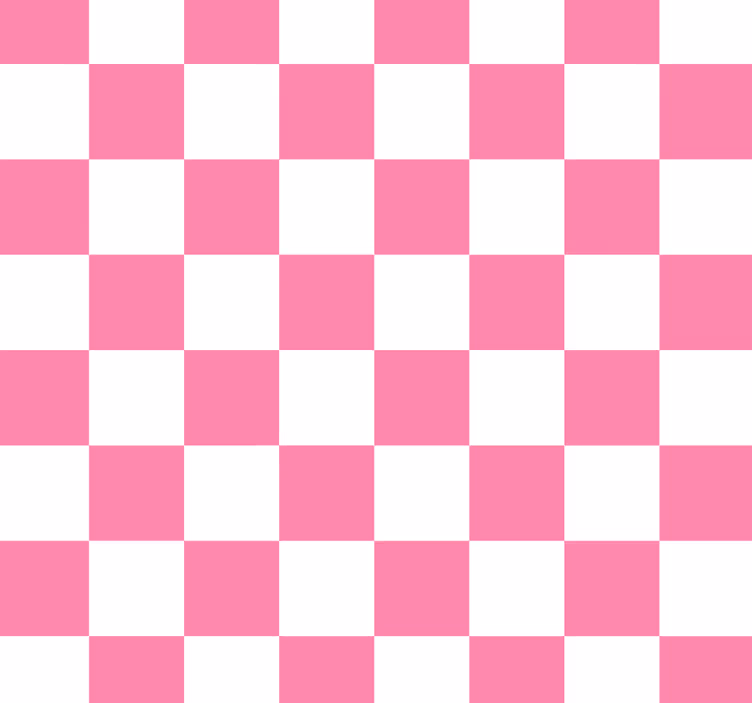 Küchenfenster rollo in pink kariert - TenStickers