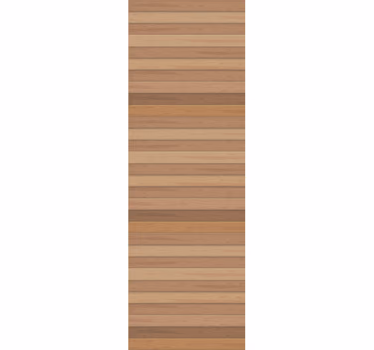 Rollo fenster esszimmer elegantes rustikales holz - TenStickers