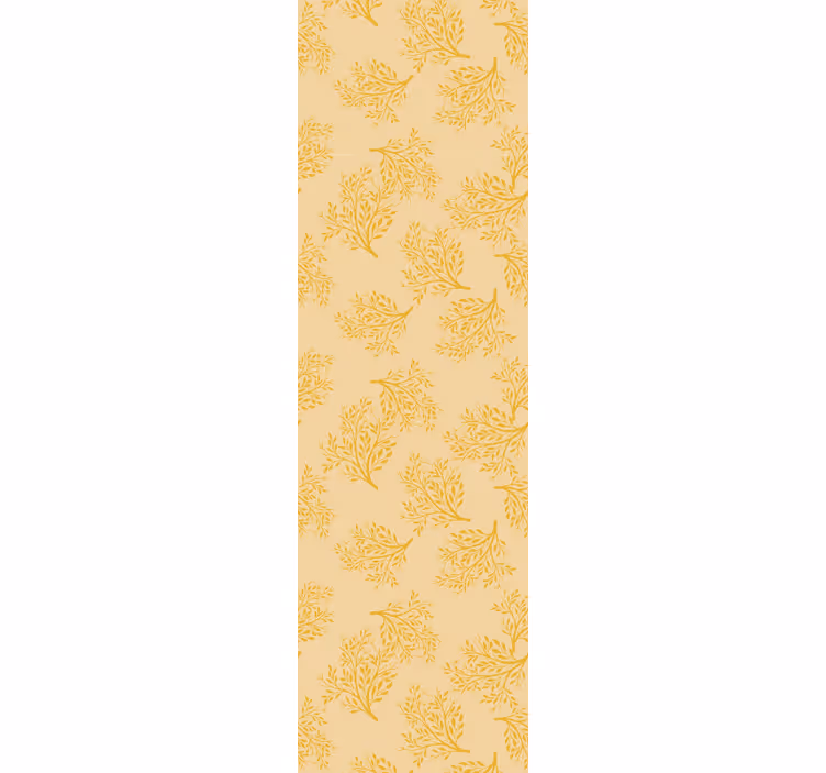 Rollo fenster esszimmer nordic orangenbäume - TenStickers
