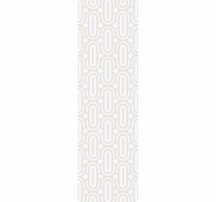 Rollo fenster esszimmer graue geometrische linien - TenStickers