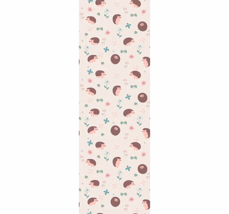 Rollo fenster kinderzimmer igel kollektion - TenStickers