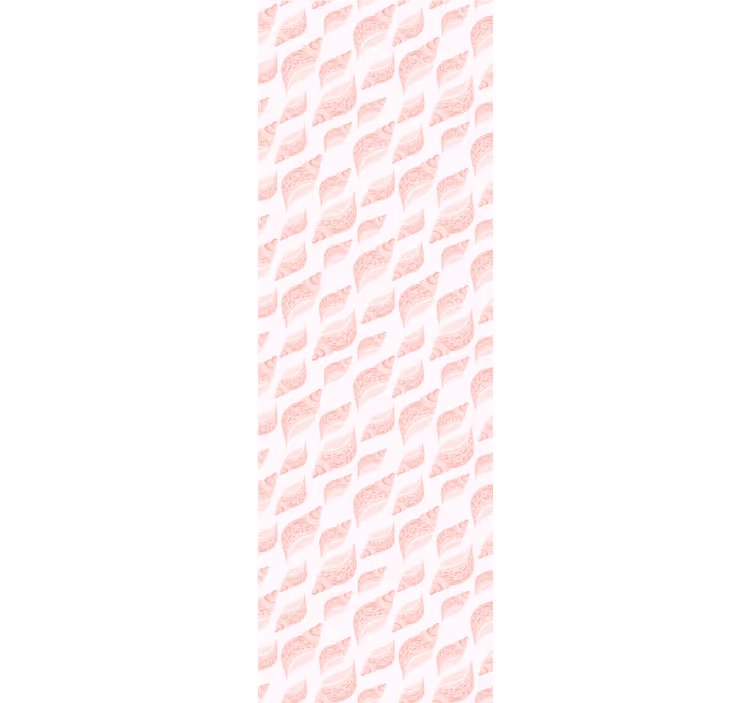 Rollo fenster kinderzimmer muschel-muster in pink - TenStickers