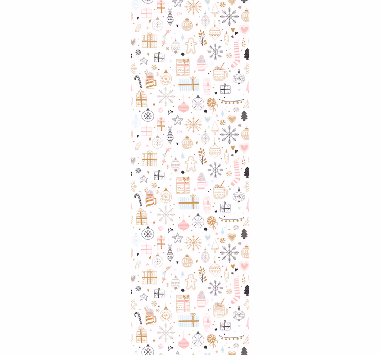 Rollo fenster kinderzimmer winter weihnachtsmotiv - TenStickers
