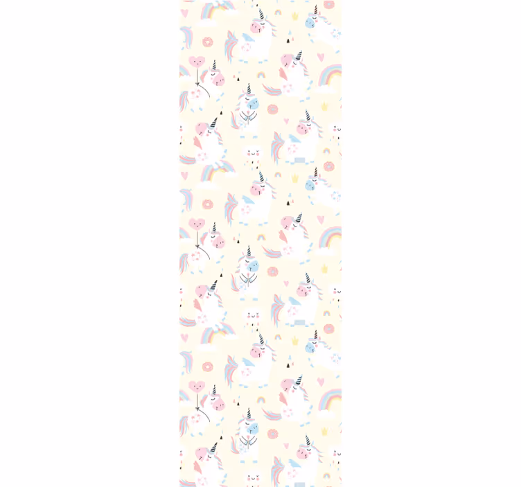 Rollo fenster kinderzimmer einhorn fantasie - TenStickers