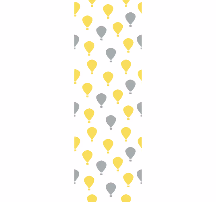 Rollo fenster kinderzimmer luftballon pantone - TenStickers
