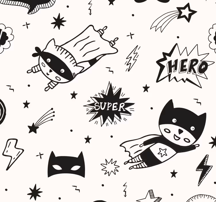Rollo fenster kinderzimmer mit superhelden comic-motiven - TenStickers