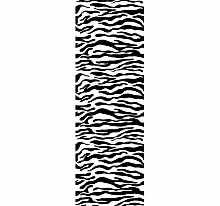 Rollo fenster jugendzimmer zebra muster - TenStickers