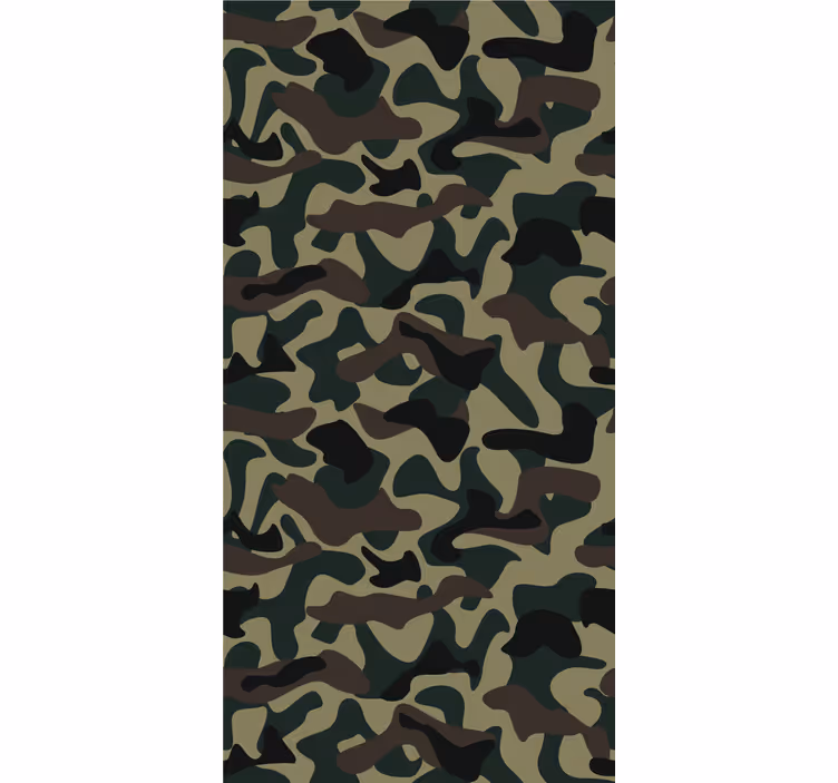 Rollo fenster jugendzimmer im militärmuster - TenStickers