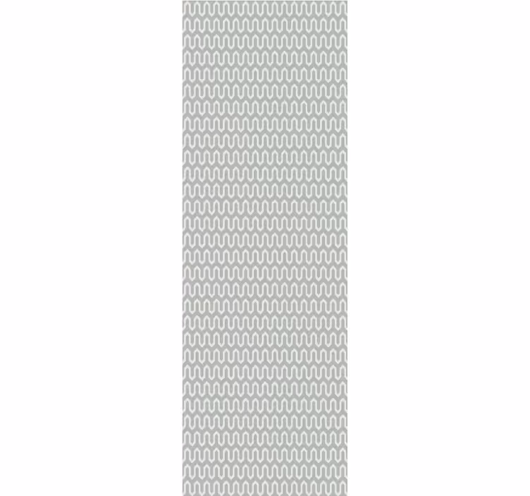 Fenster rollo modern mintgrünes geometrisches muster - TenStickers