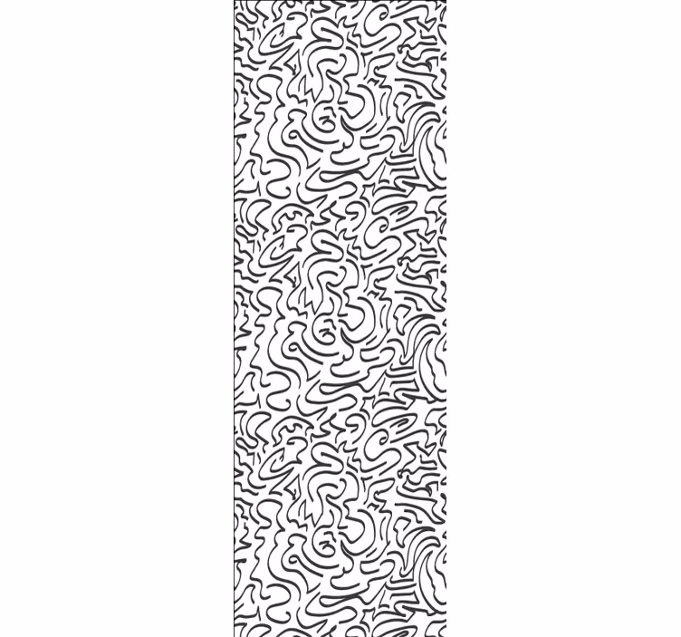 Fenster rollo modern mit von wind inspirierten mustern - TenStickers