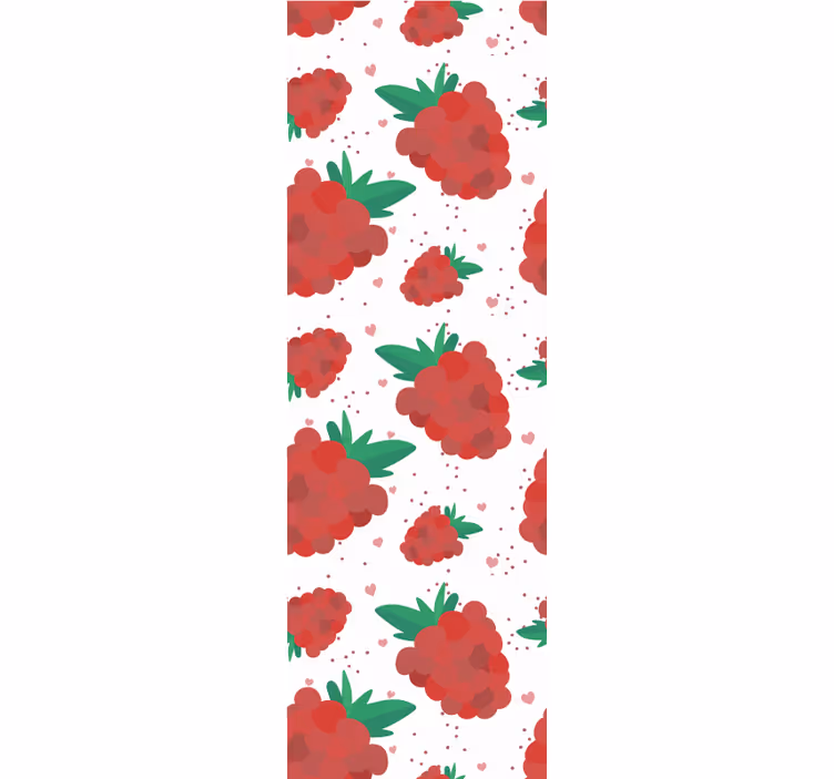 Fenster rollo modern beeren aquarell mit fleckenmuster - TenStickers