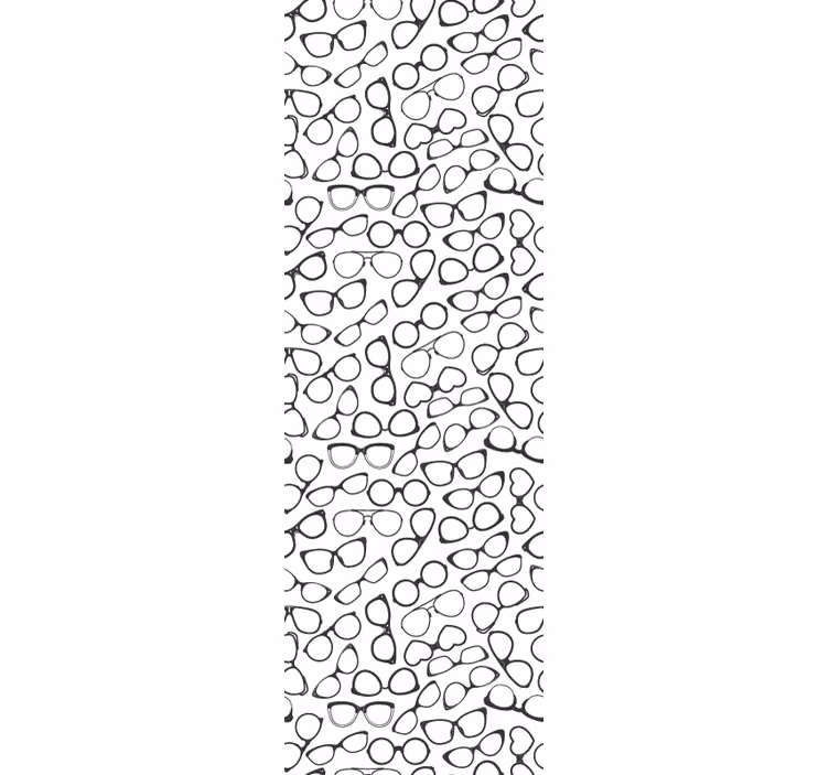 Fenster rollo modern mit modischem sonnenbrillenmuster - TenStickers