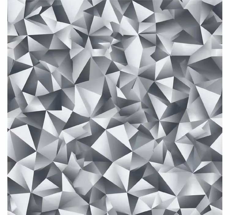 Rollo fenster grau mit grauen diamanten - TenStickers