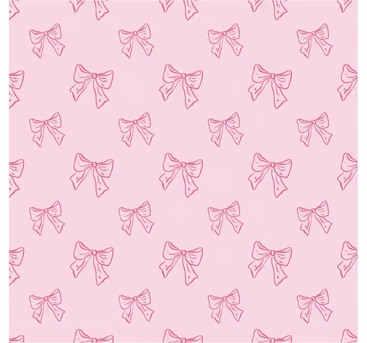 Rollo fenster rosa mit rosa schleifenmuster - TenStickers