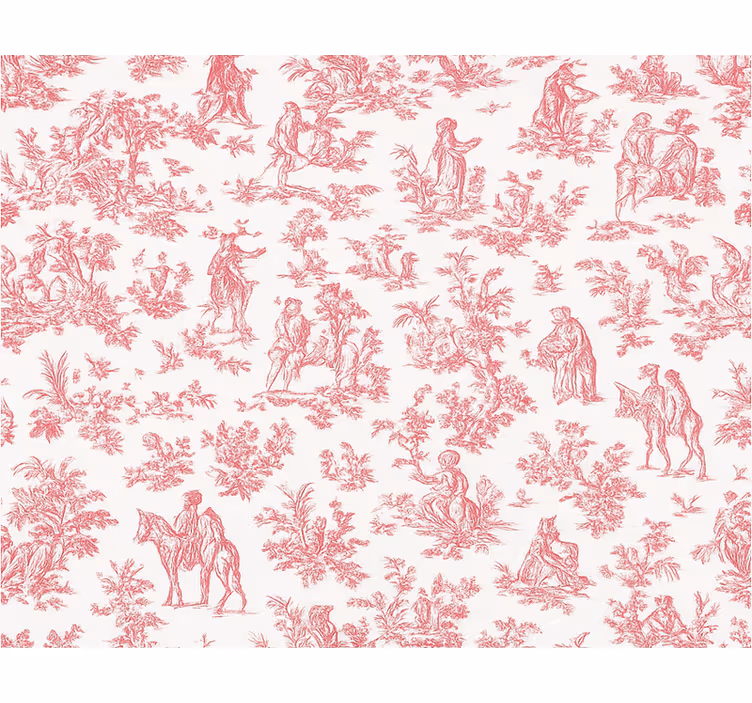 Rollo fenster rosa im pinken landhausstil - TenStickers