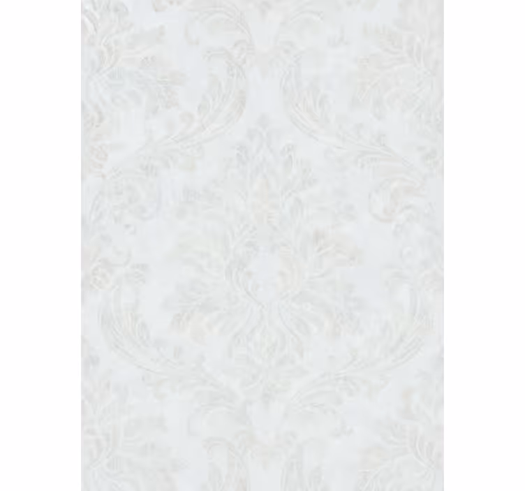 Rollo fenster elegant mit damastblumigem muster - TenStickers