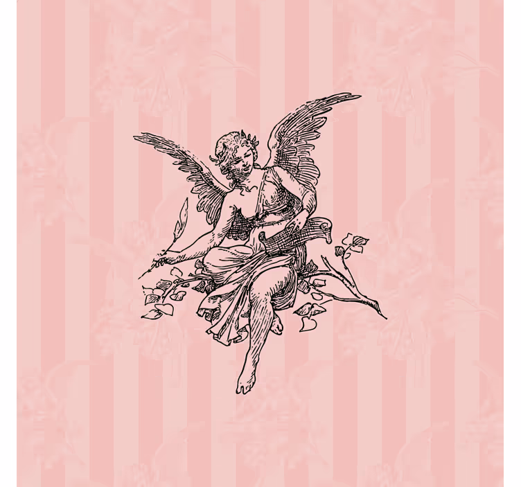 Rollo fenster wohnzimmer mit toile jouy musterdesign - TenStickers