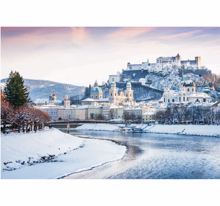 Rollo fenster wohnzimmer für salzburg im winter - TenStickers