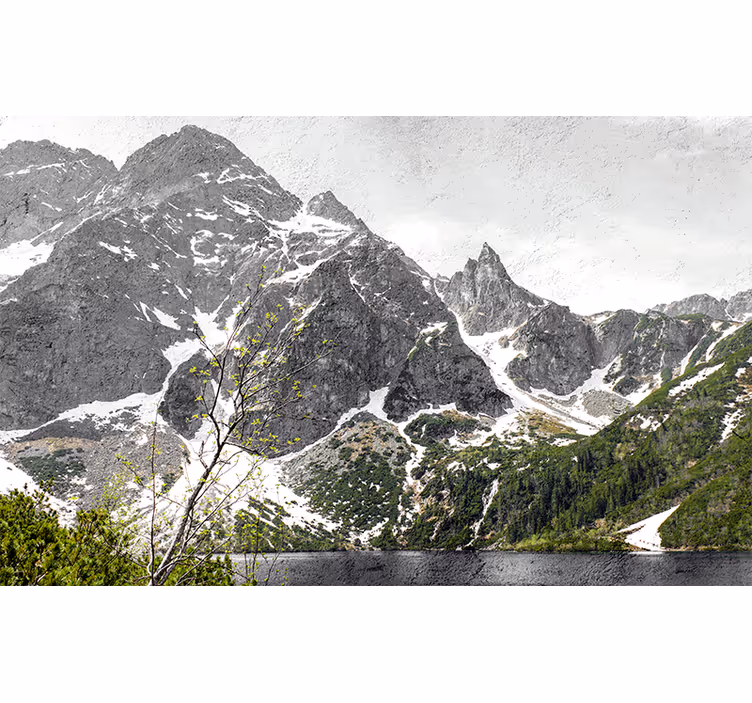 Rollo fenster wohnzimmer polnischer berg zakopane - TenStickers
