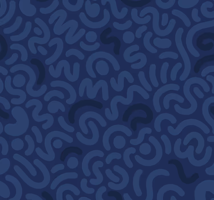 Rollo fenster blau in abstraktem marineblau - TenStickers