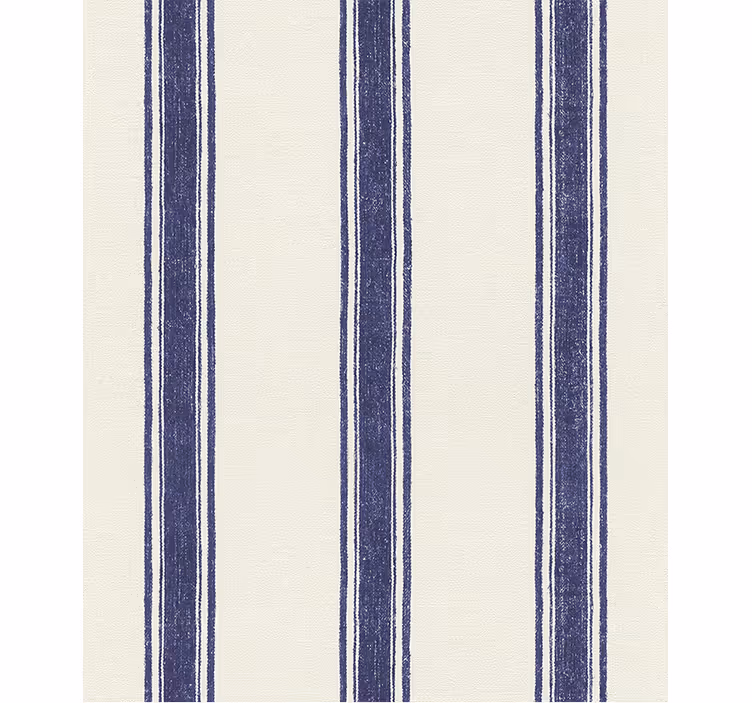 Rollo fenster blau mit vertikalen linien navy blau - TenStickers