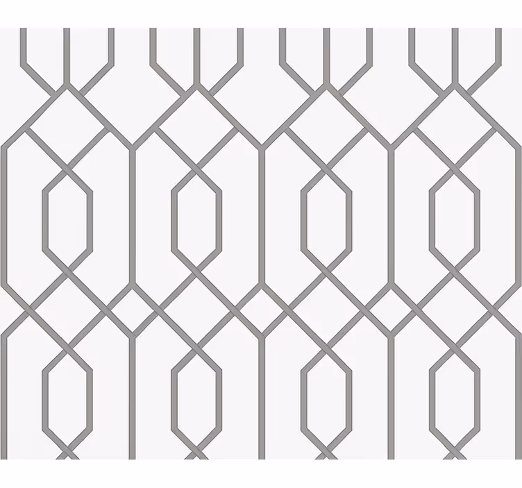 Fenster rollo modern in grau geometrisch - TenStickers
