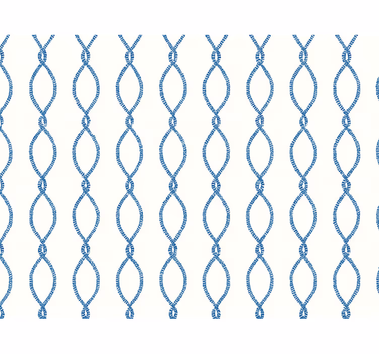 Fenster rollo modern im eleganten blauen design - TenStickers