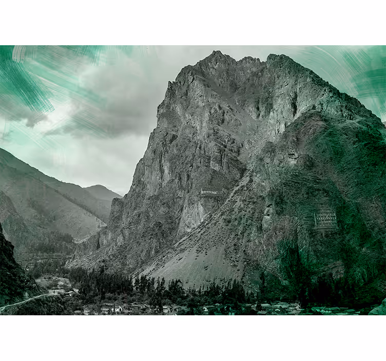 Rollo fenster wohnzimmer ollantaytambo - TenStickers