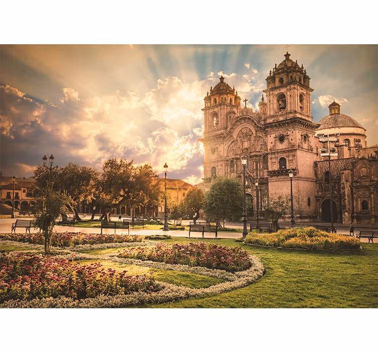 Rollo fenster wohnzimmer inspiriert von cusco - TenStickers