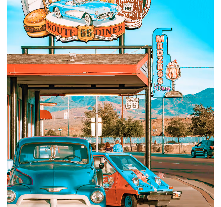Rollo fenster wohnzimmer für restaurant und autos - TenStickers