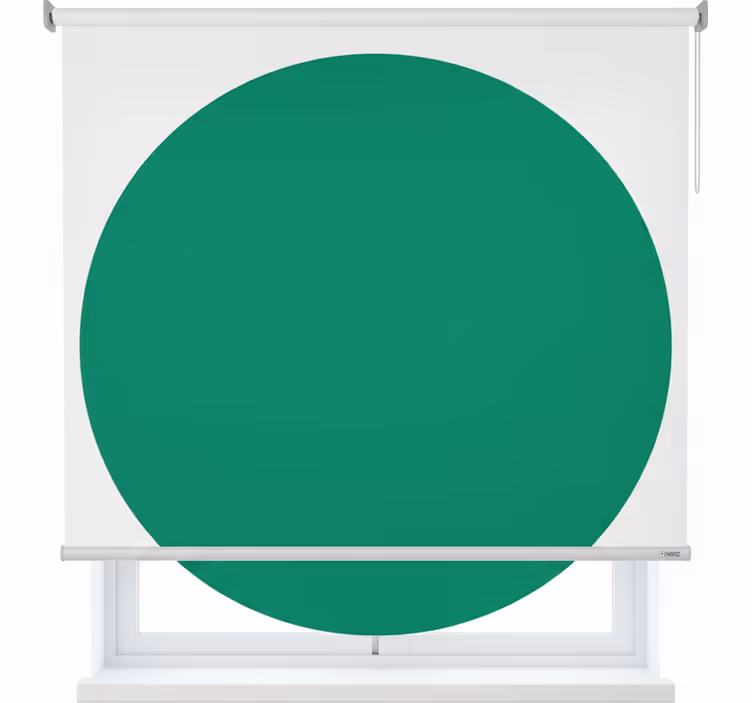 Rollo fenster grün in grün - TenStickers