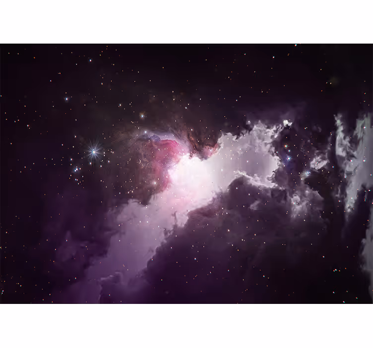 Rollo fenster wohnzimmer kleine kosmische regen - TenStickers