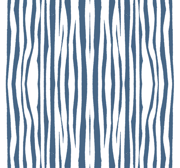 Rollo fenster wohnzimmer gestreift blau hampton stil - TenStickers