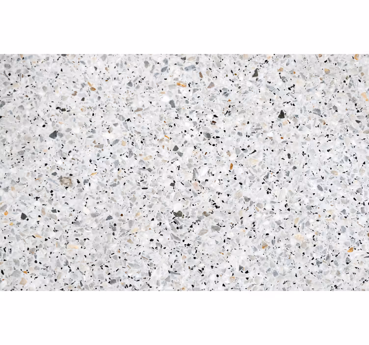 Rollo fenster grau mit grauem terrazzo-effekt - TenStickers