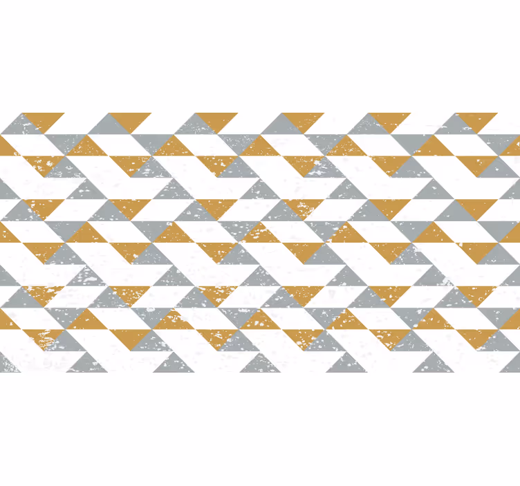 Rollo fenster weiß geometrisches grunge für die küche - TenStickers