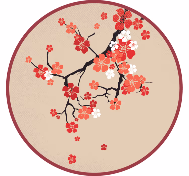 Rollo fenster beige koreanische natur - TenStickers