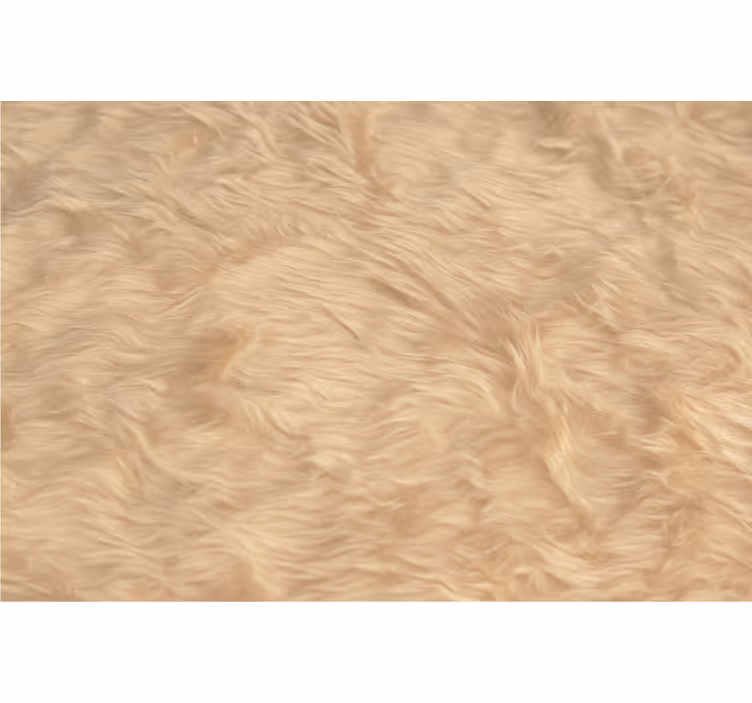 Rollo fenster beige im woll-effekt design - TenStickers