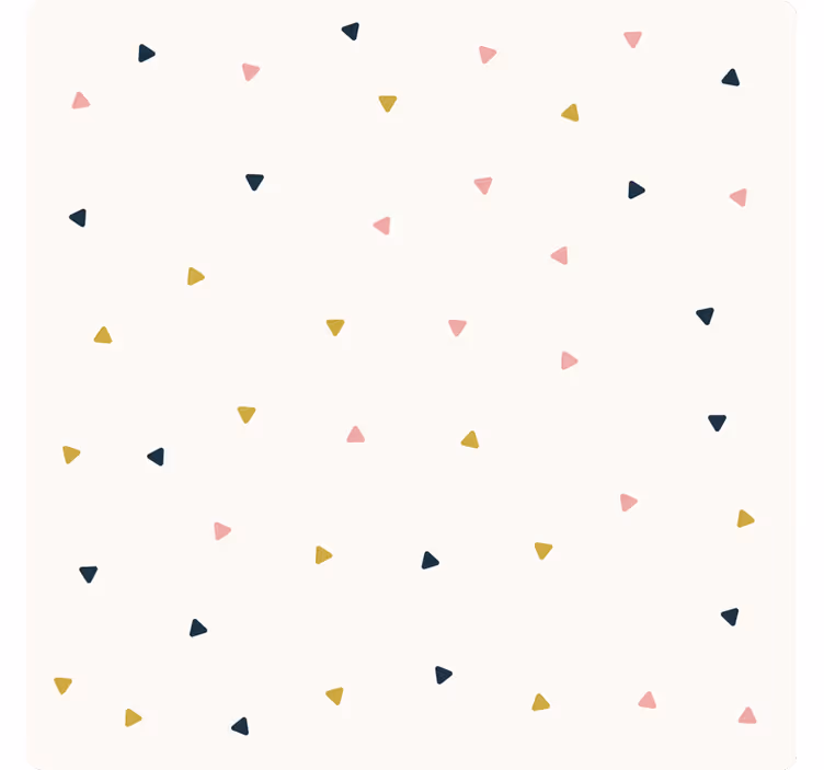 Rollo fenster schlafzimmer mit minimalistischen dreiecken - TenStickers
